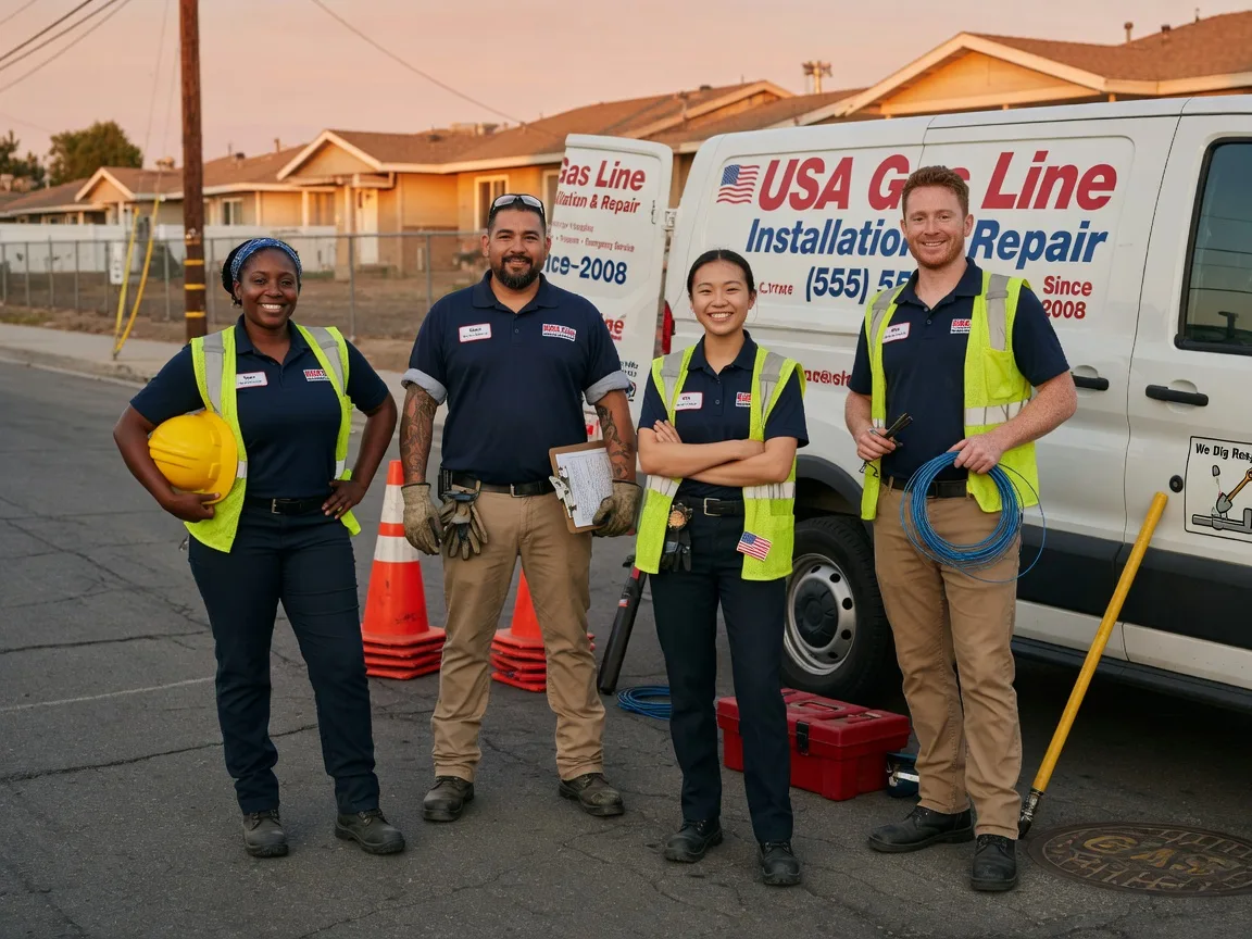 Gas Line Installation company in Neffs, PA